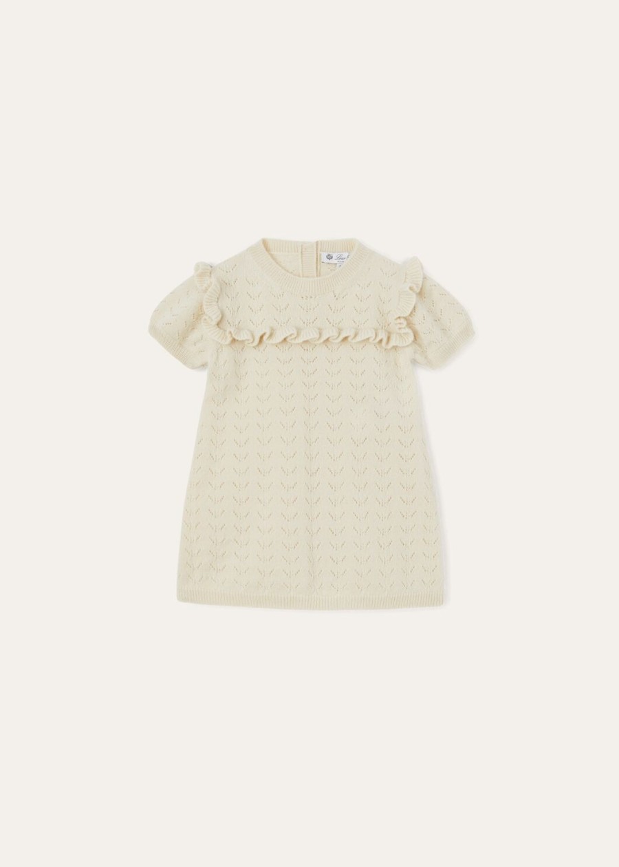sukienka baby blossom cashmere natural white cash