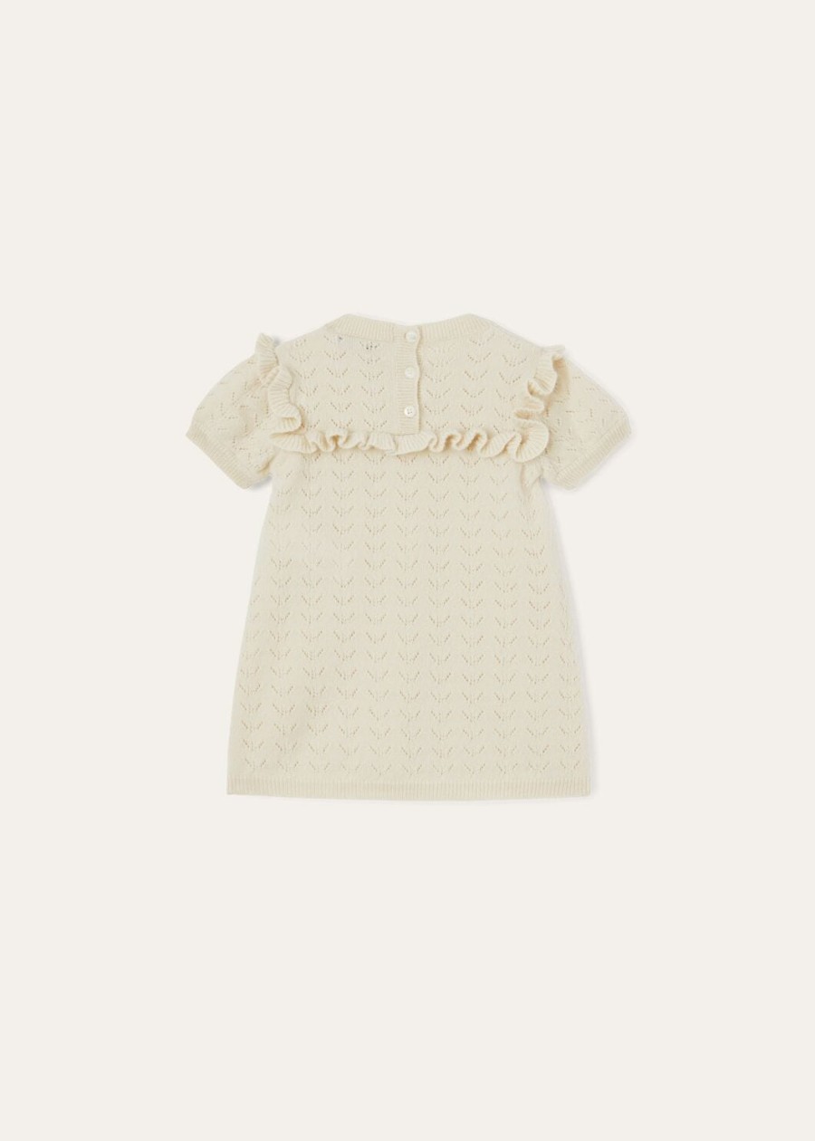 sukienka baby blossom cashmere natural white cash