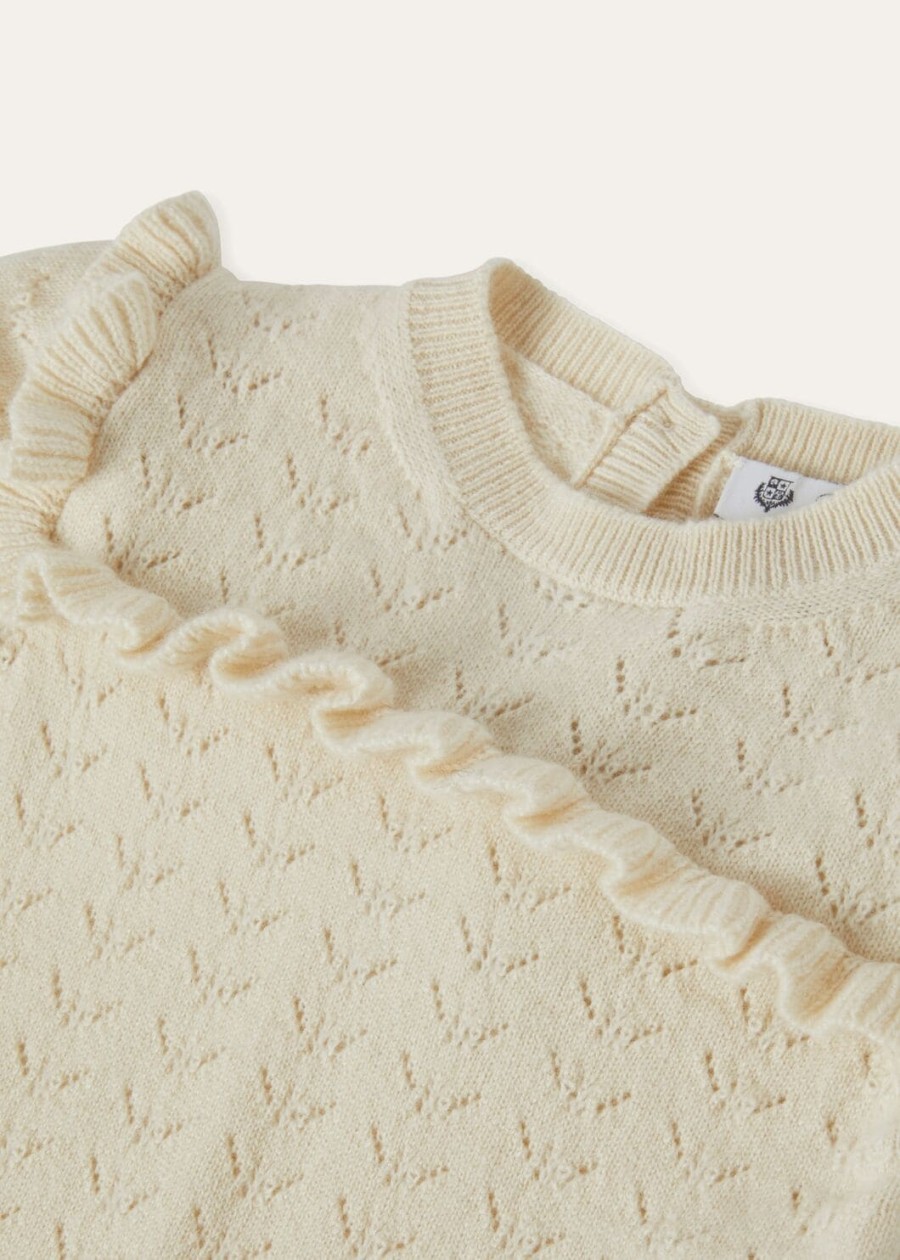 sukienka baby blossom cashmere natural white cash