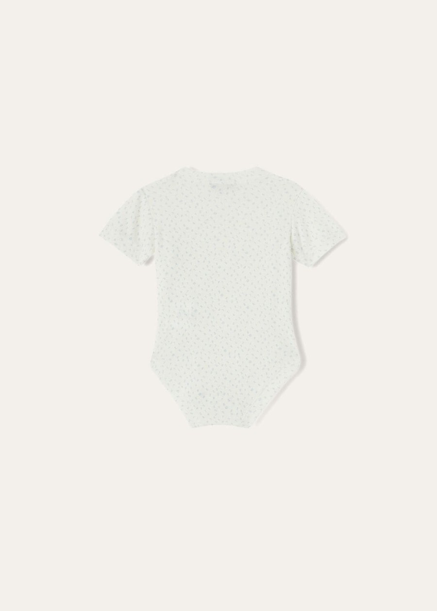 body bawełniane little numbers białoblond