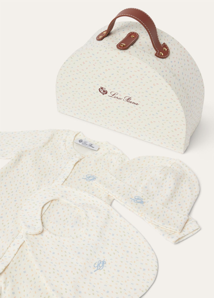 zestaw prezentowy dla dziecka bawełna koralszałwianieboróż