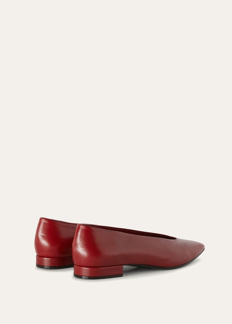 rebecca ballet flat calf camu fruit