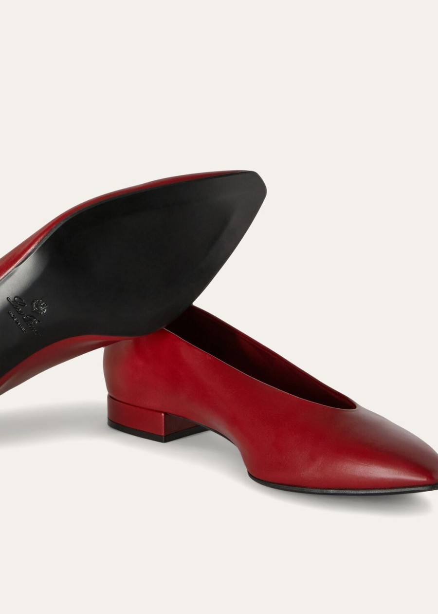 rebecca ballet flat calf camu fruit