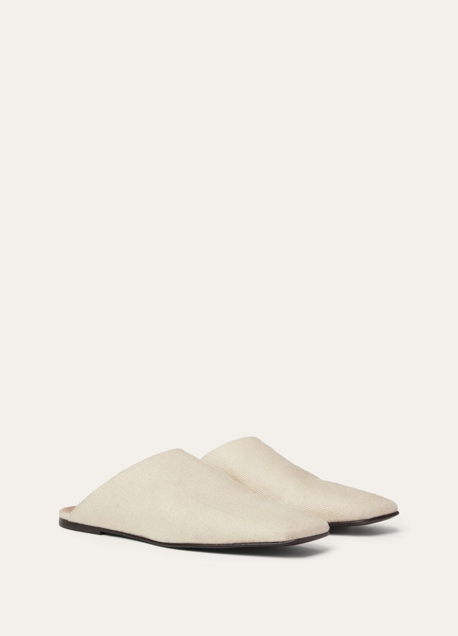alba mule silk milk amber