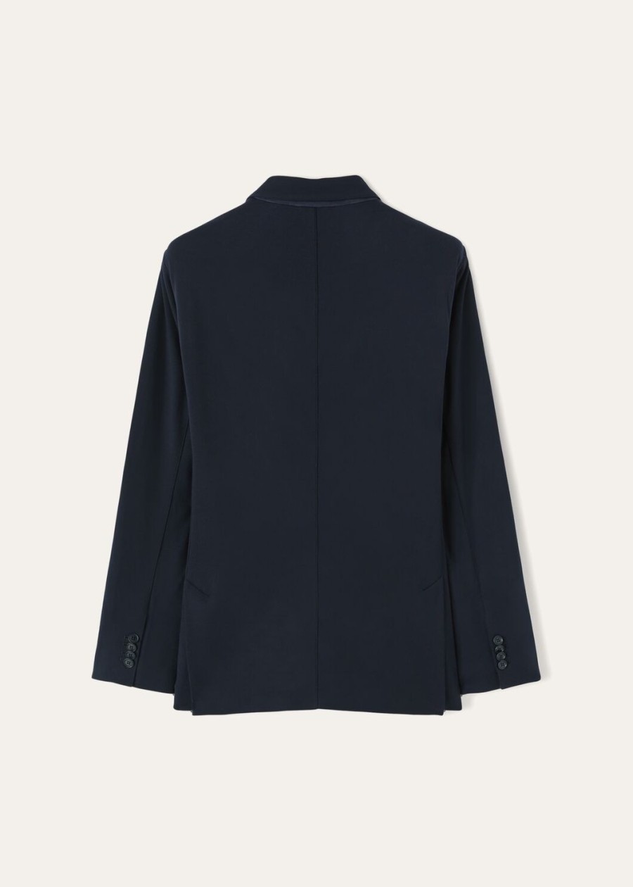 sweter-kurtka gift of kings w kolorze granatowym