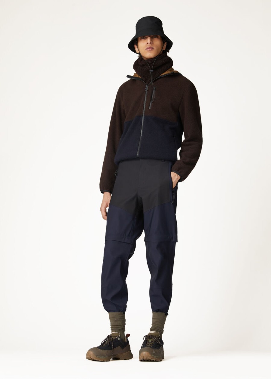 bluza terminillo cashmere w kolorze hebanowymgranatowym