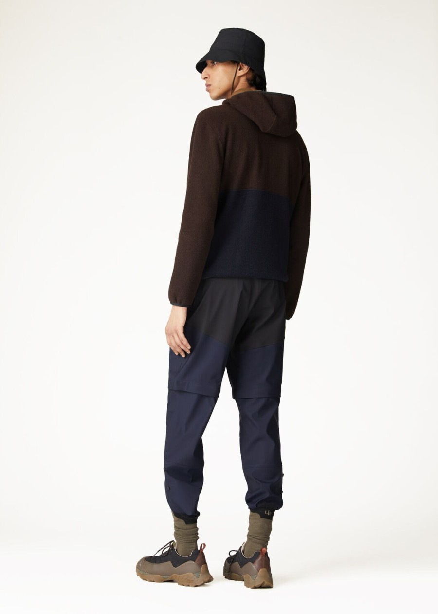 bluza terminillo cashmere w kolorze hebanowymgranatowym