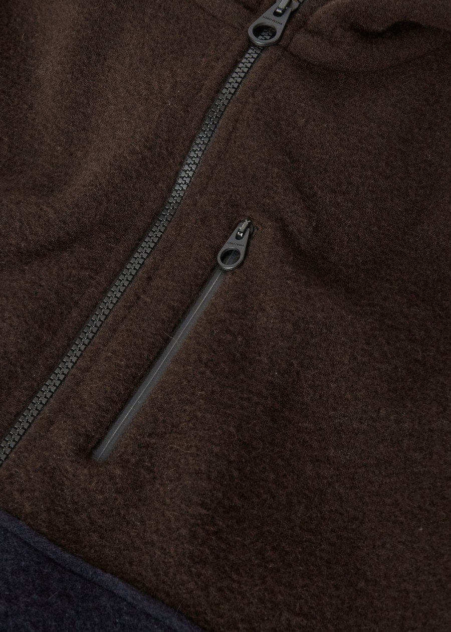 bluza terminillo cashmere w kolorze hebanowymgranatowym