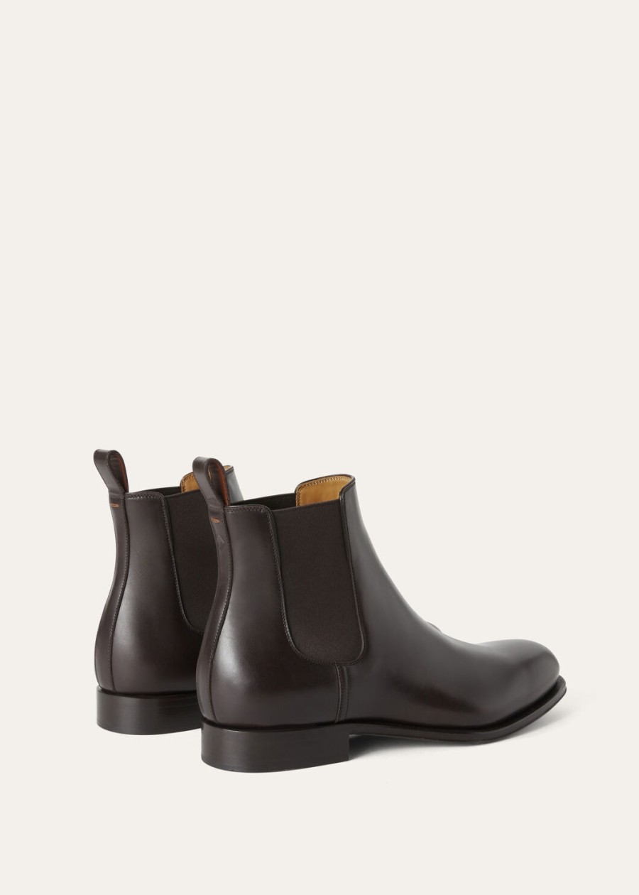 rory walk ebony calfskin chelsea boots