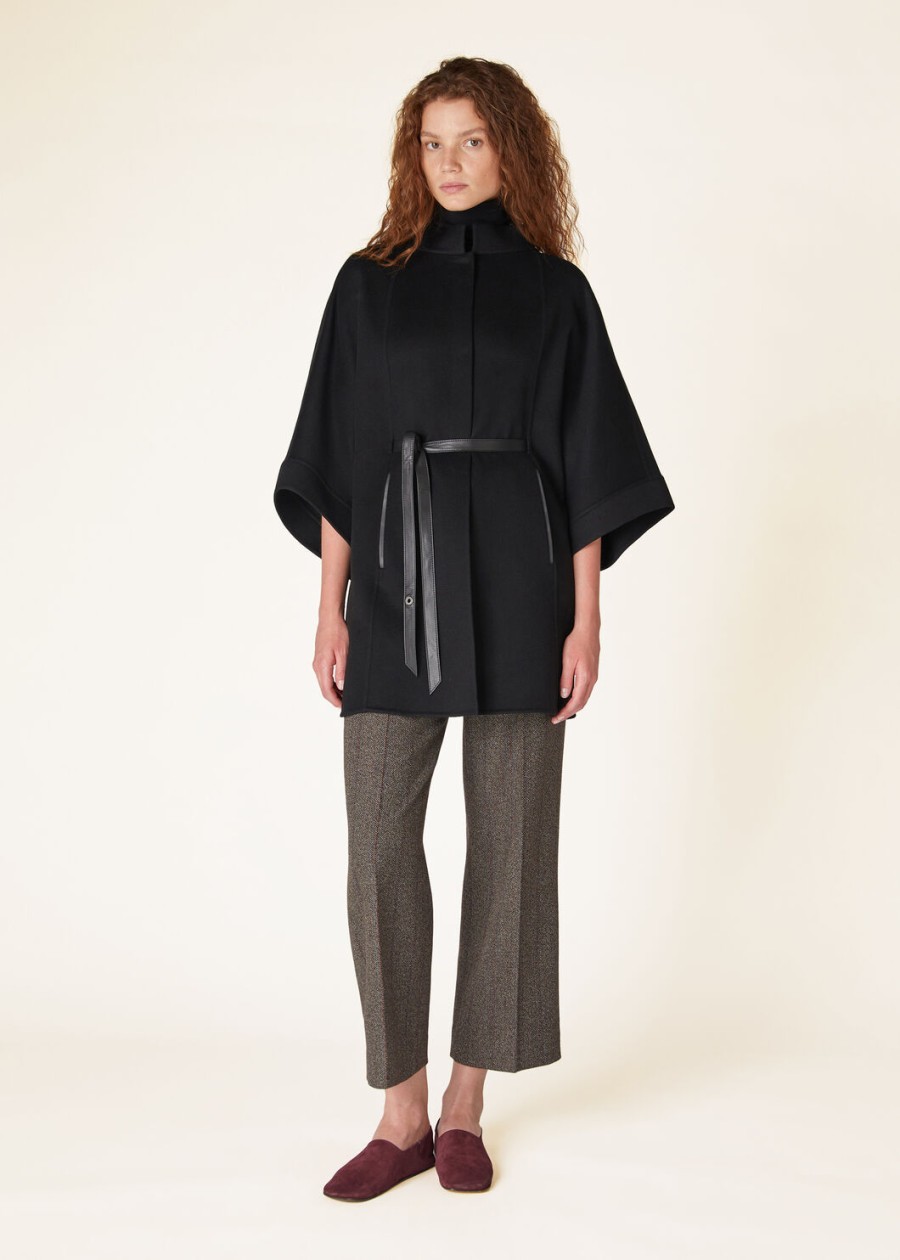salzburg cape cashmere black