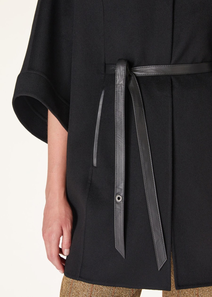 salzburg cape cashmere black