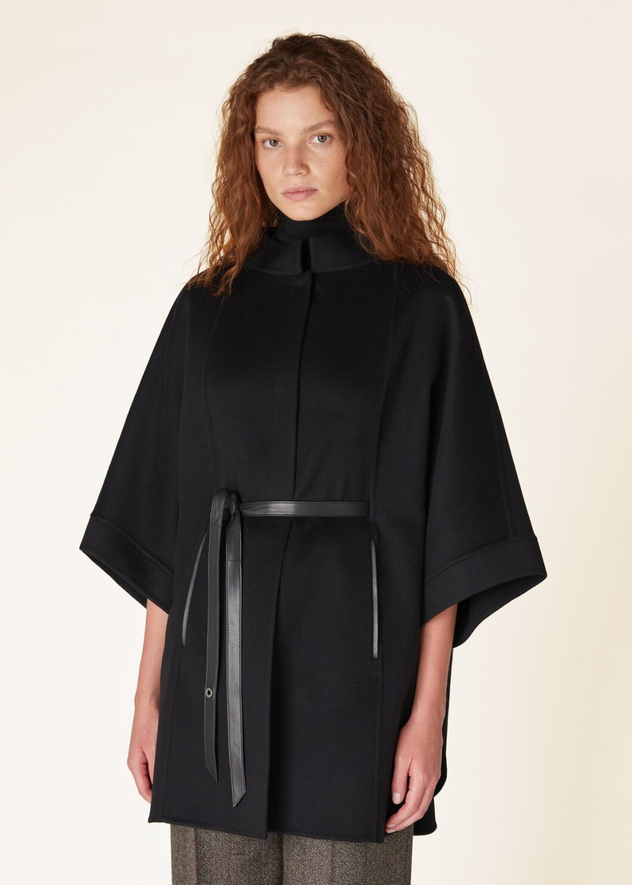 salzburg cape cashmere black