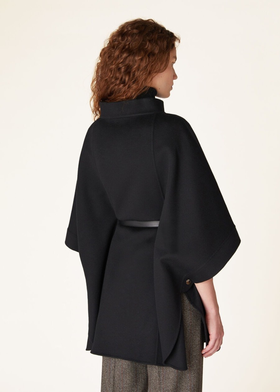 salzburg cape cashmere black
