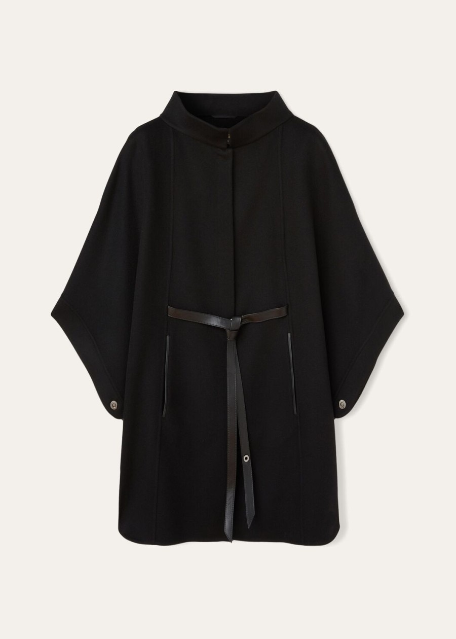 salzburg cape cashmere black