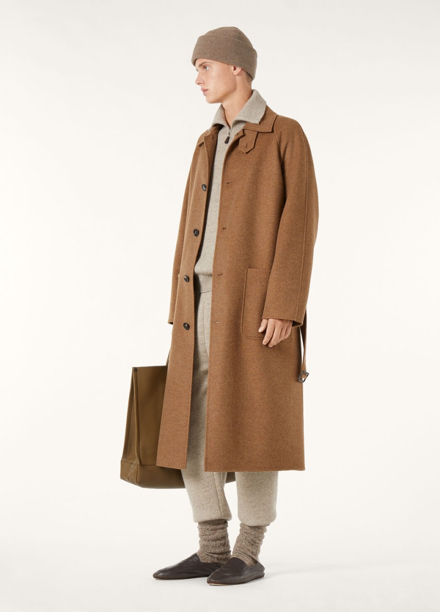 płaszcz owen cashmere - rain system cannel s