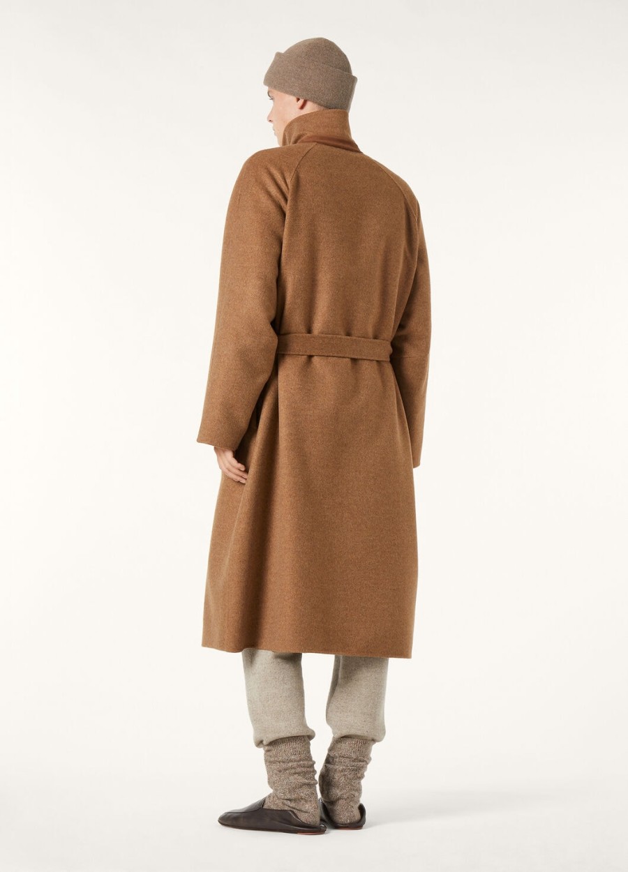płaszcz owen cashmere - rain system cannel s