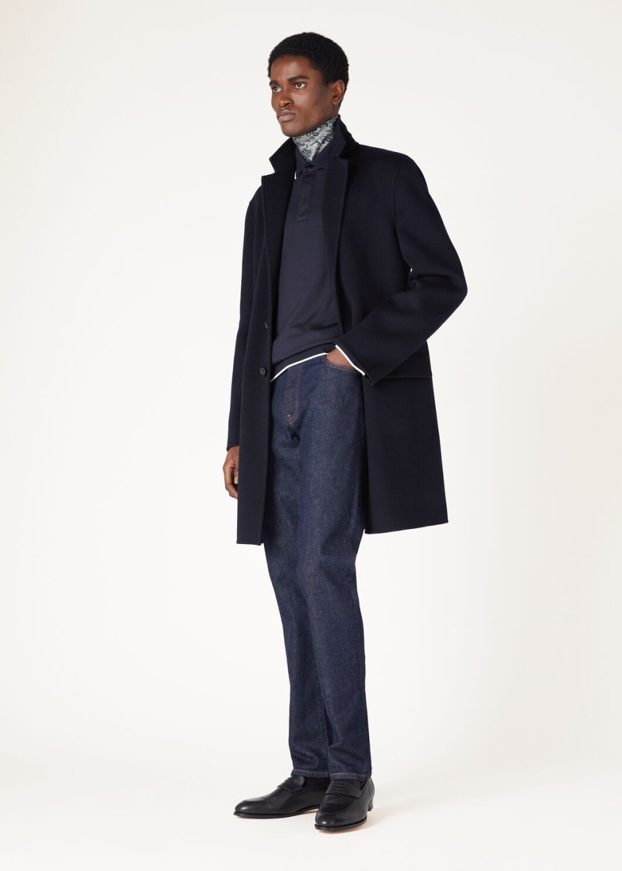 spodnie doccio cotton dark lagoon