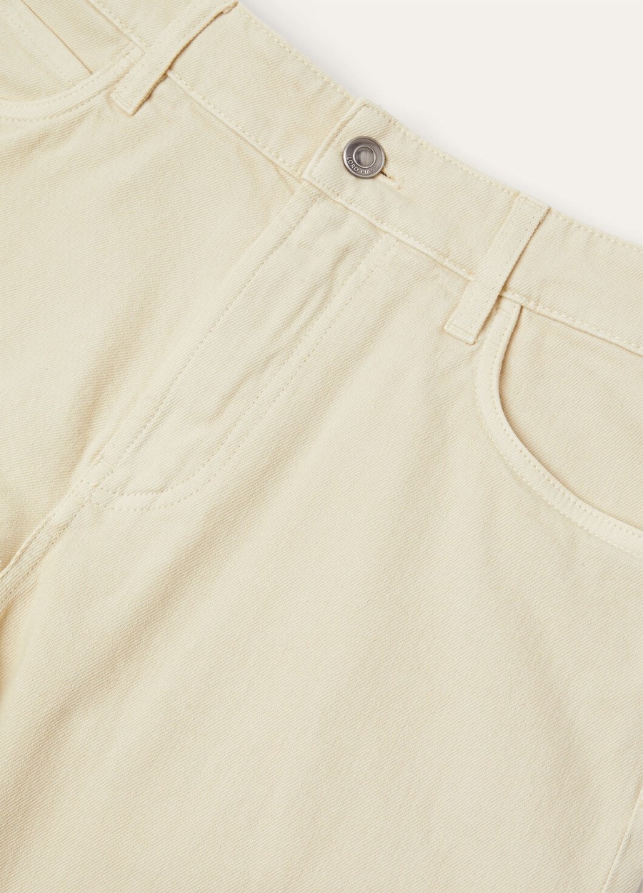 spodnie bawełniane quarona denim arctic wolf