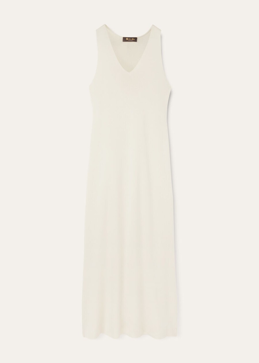 sukienka lyskamm silk milk glass white