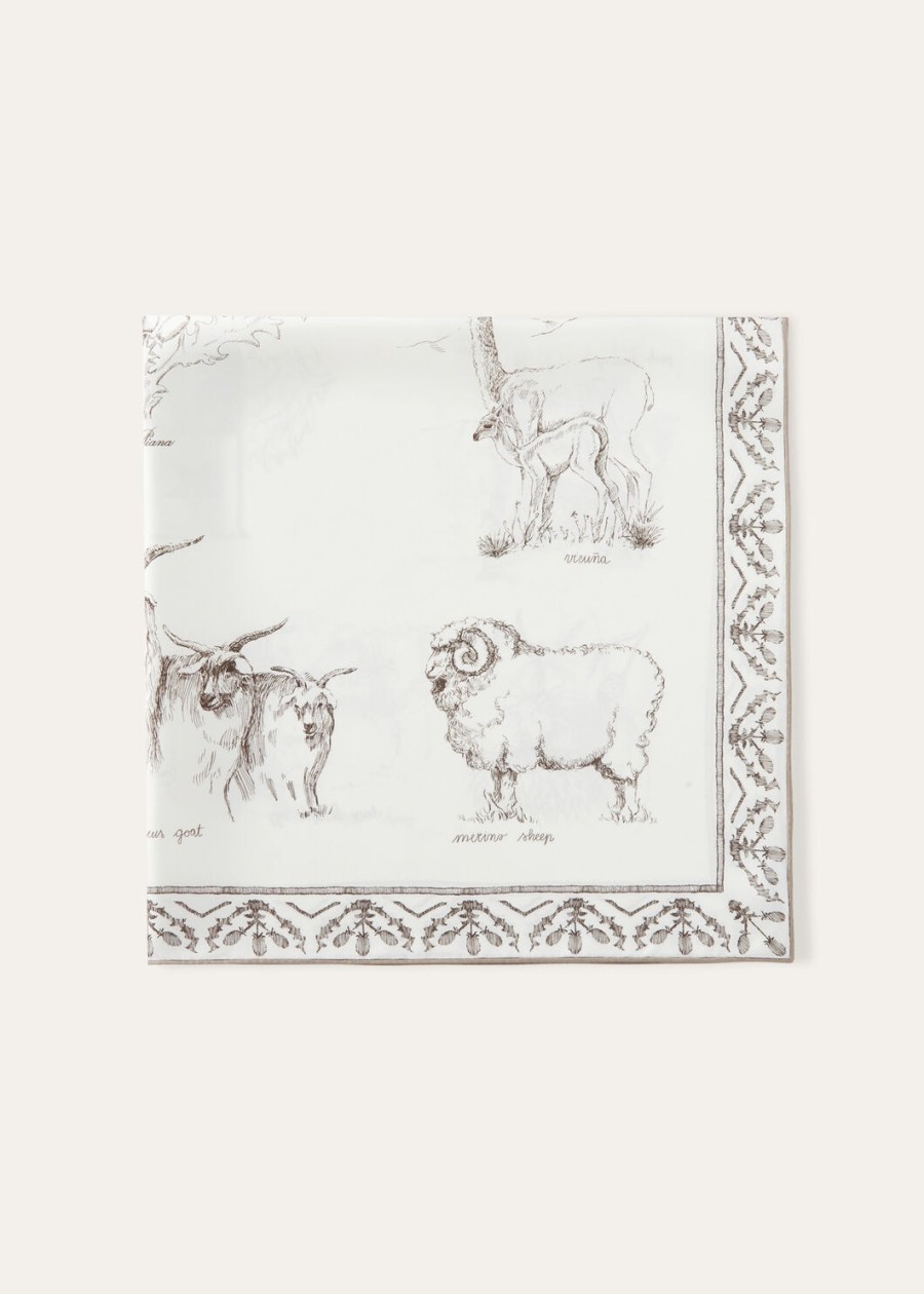 origins of excellence carré silk whitegraphite