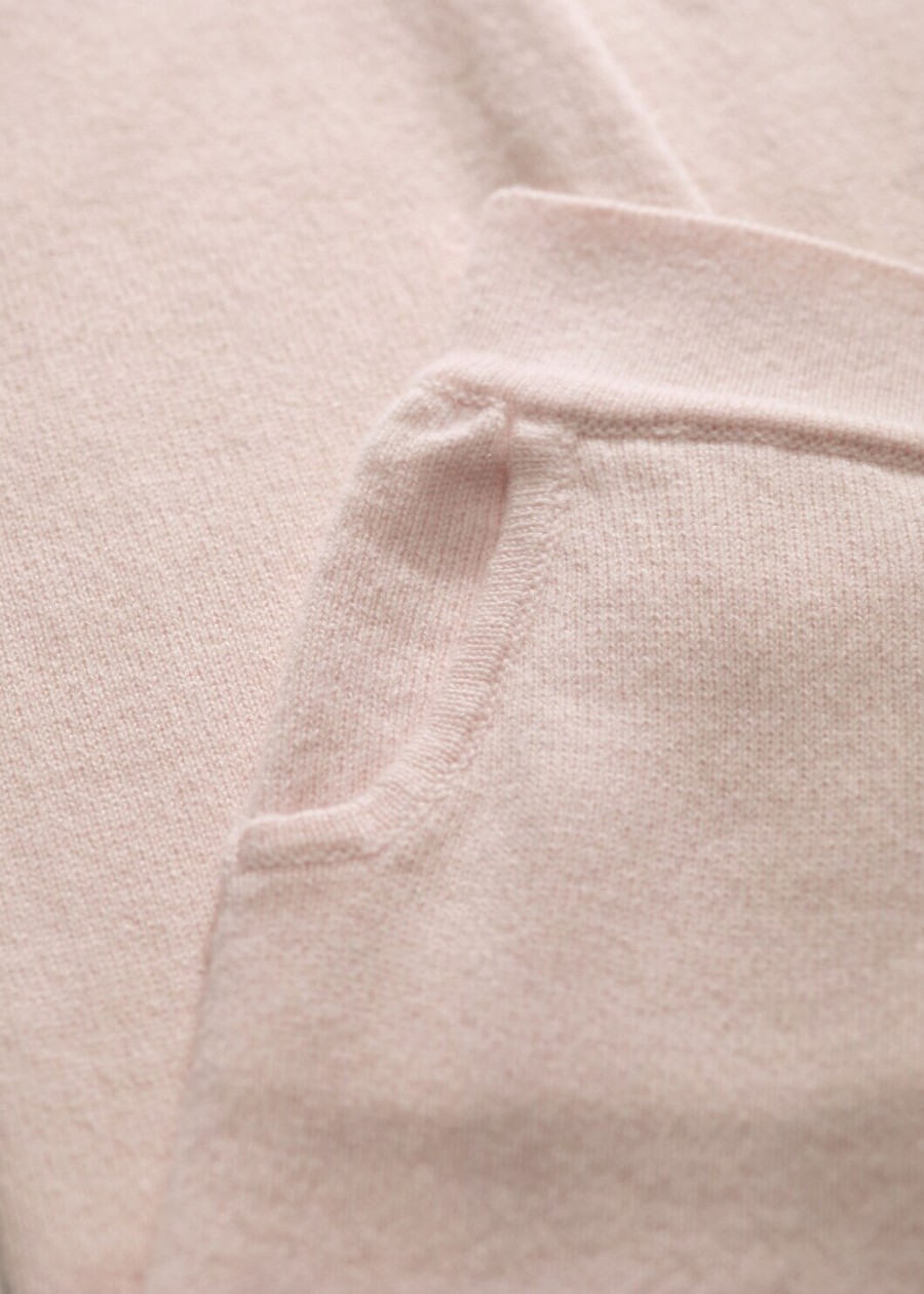 spodnie merano baby cashmere z motywem różyczek