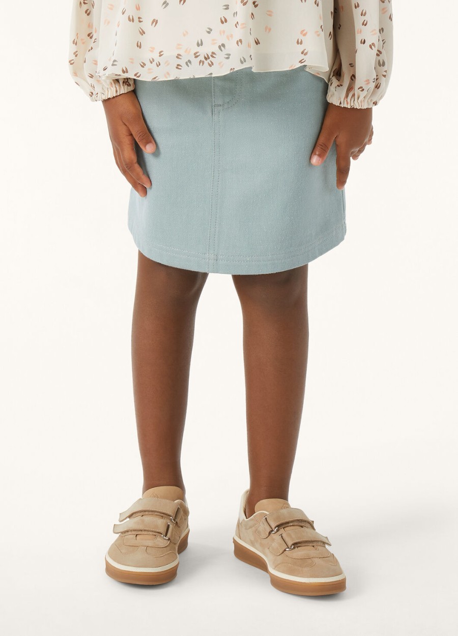 spódnica dziecięca sandy denim flower azure cactus