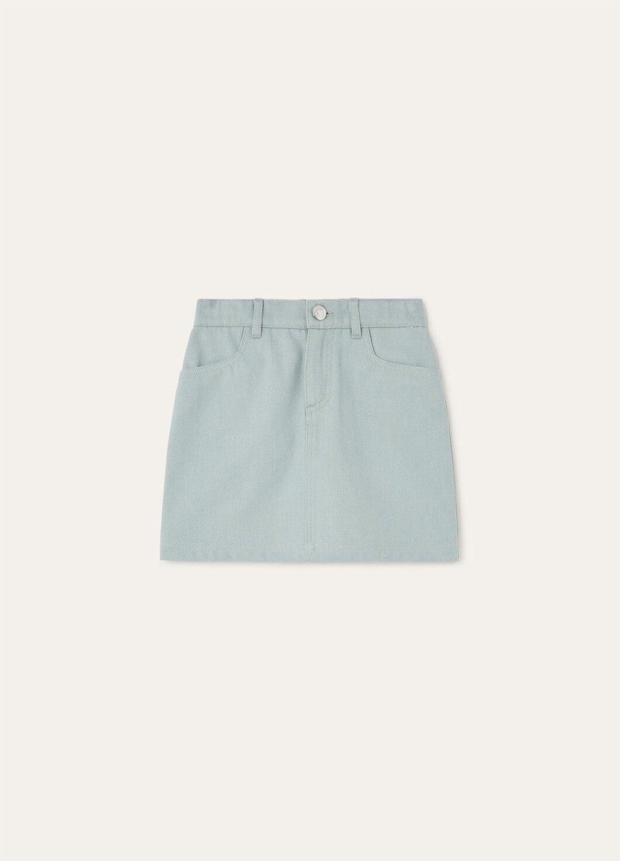 spódnica dziecięca sandy denim flower azure cactus