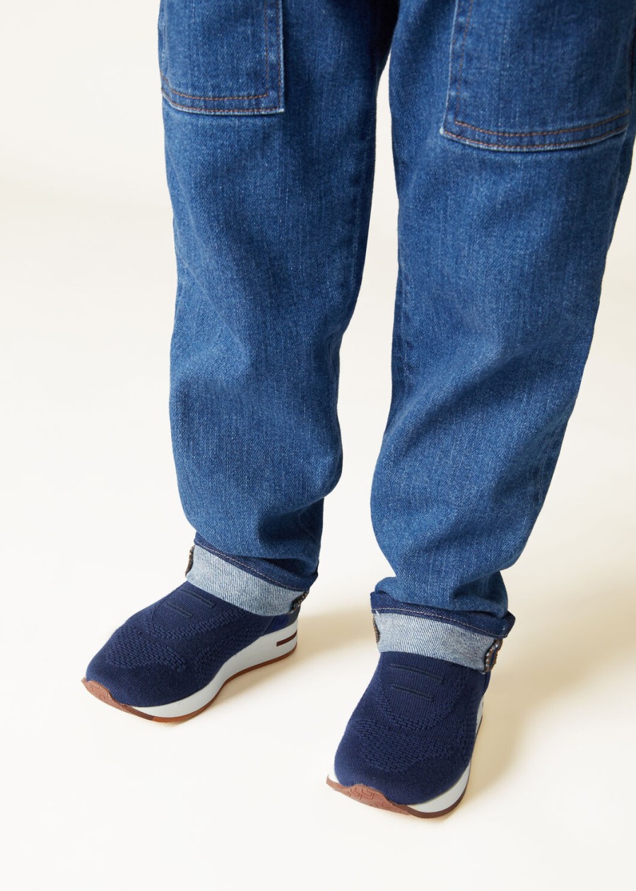 buty tenisowe dla dzieci 360 lp flexy walk wish wool blue fluorite
