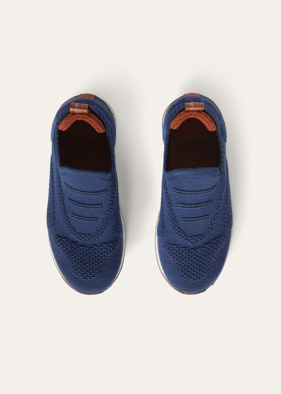 buty tenisowe dla dzieci 360 lp flexy walk wish wool blue fluorite