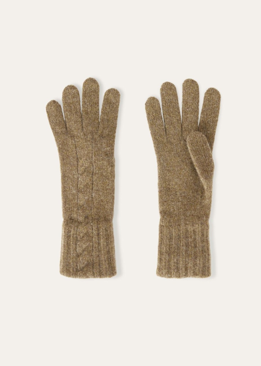 rękawiczki napier baby cashmere coarsehair tundra melange