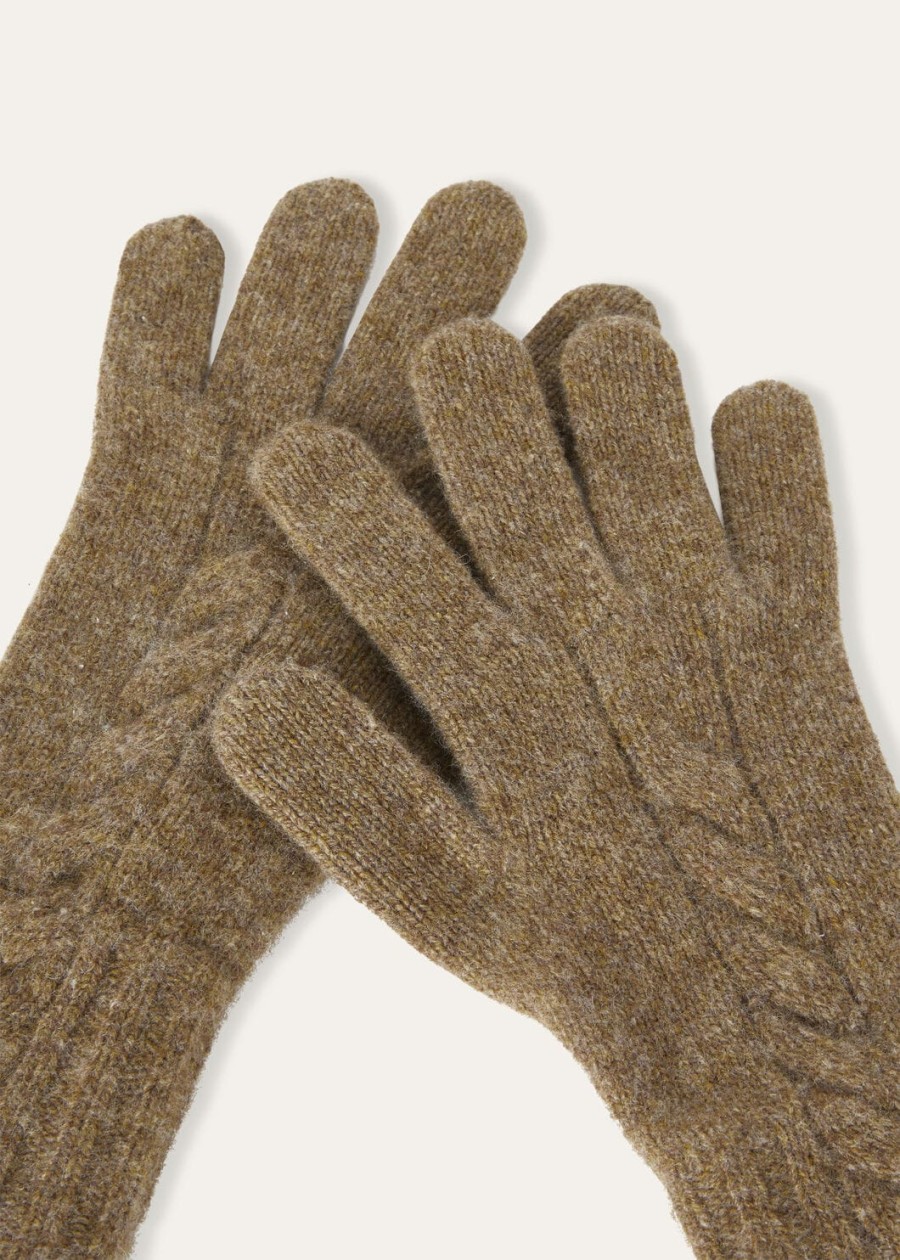 rękawiczki napier baby cashmere coarsehair tundra melange