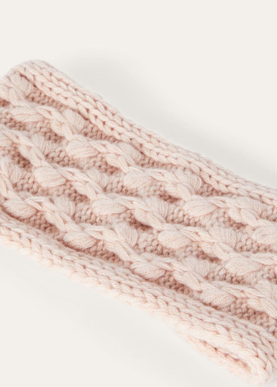 opaska na głowę vallé baby cashmere blushing beige melange