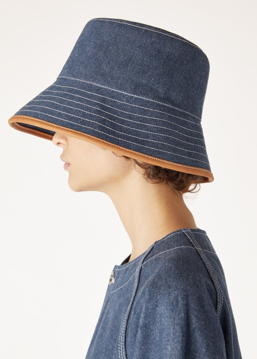 zita cotton surge blue hat