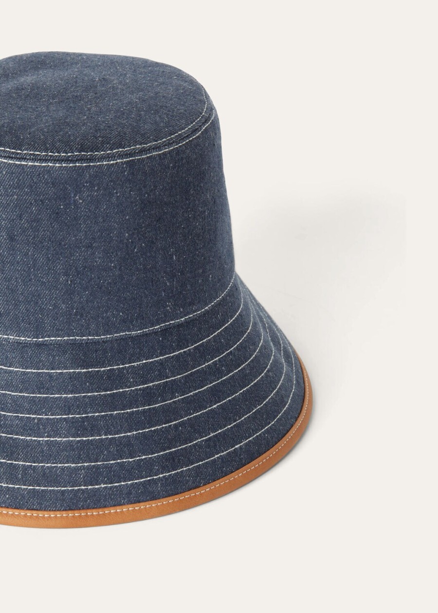 zita cotton surge blue hat