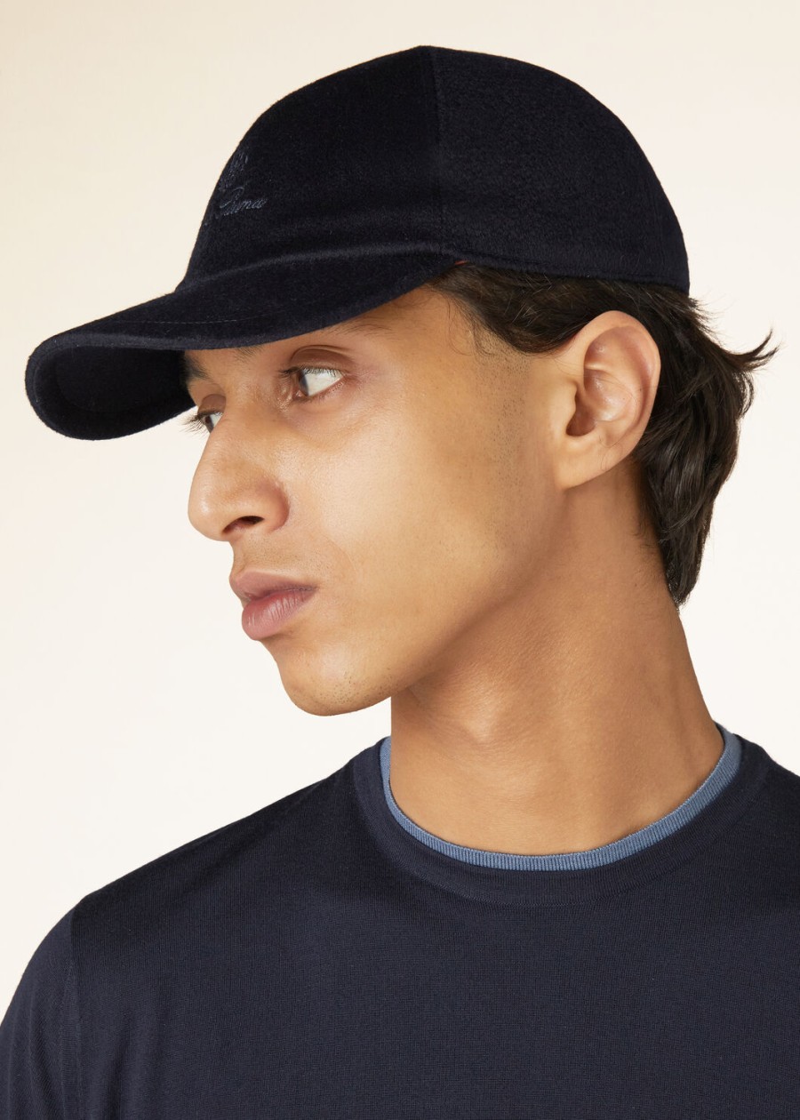 czapka baseballowa z kaszmiru – storm system navy