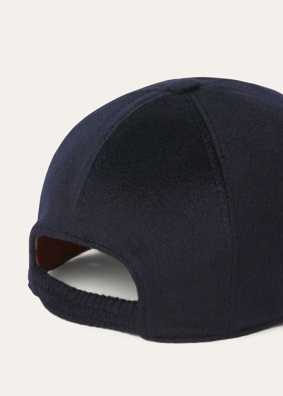 czapka baseballowa z kaszmiru – storm system navy