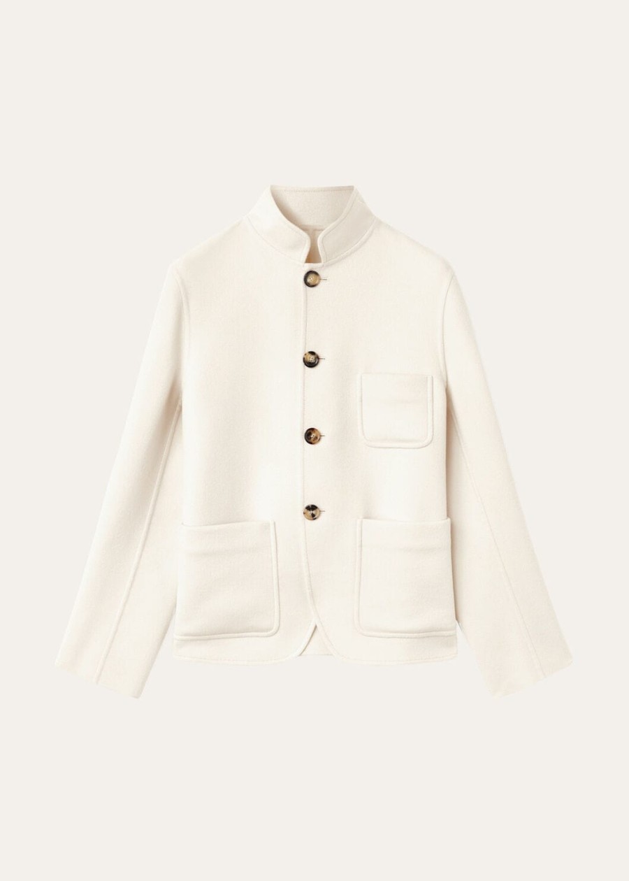 kaszmirowa kurtka mini spagna nougat