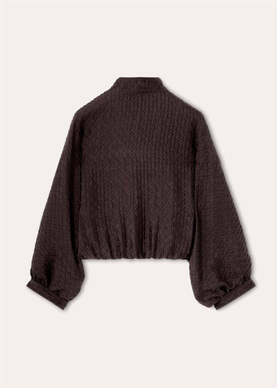 kurtka benedetta silk clove