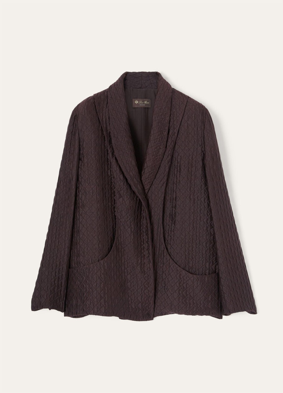 kurtka annie silk clove