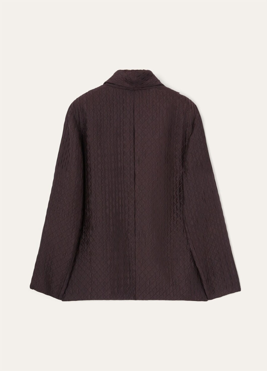 kurtka annie silk clove