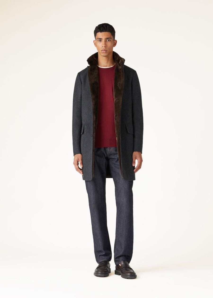 superlekka bluza z okrągłym dekoltem baby cashmere plain tibetan red