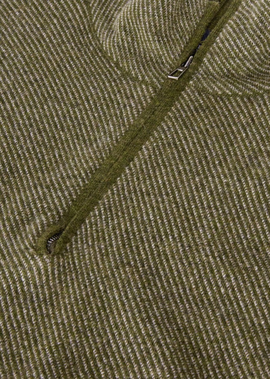 sweter roadster mezzocollo cashmere cypres melangeroissant melange