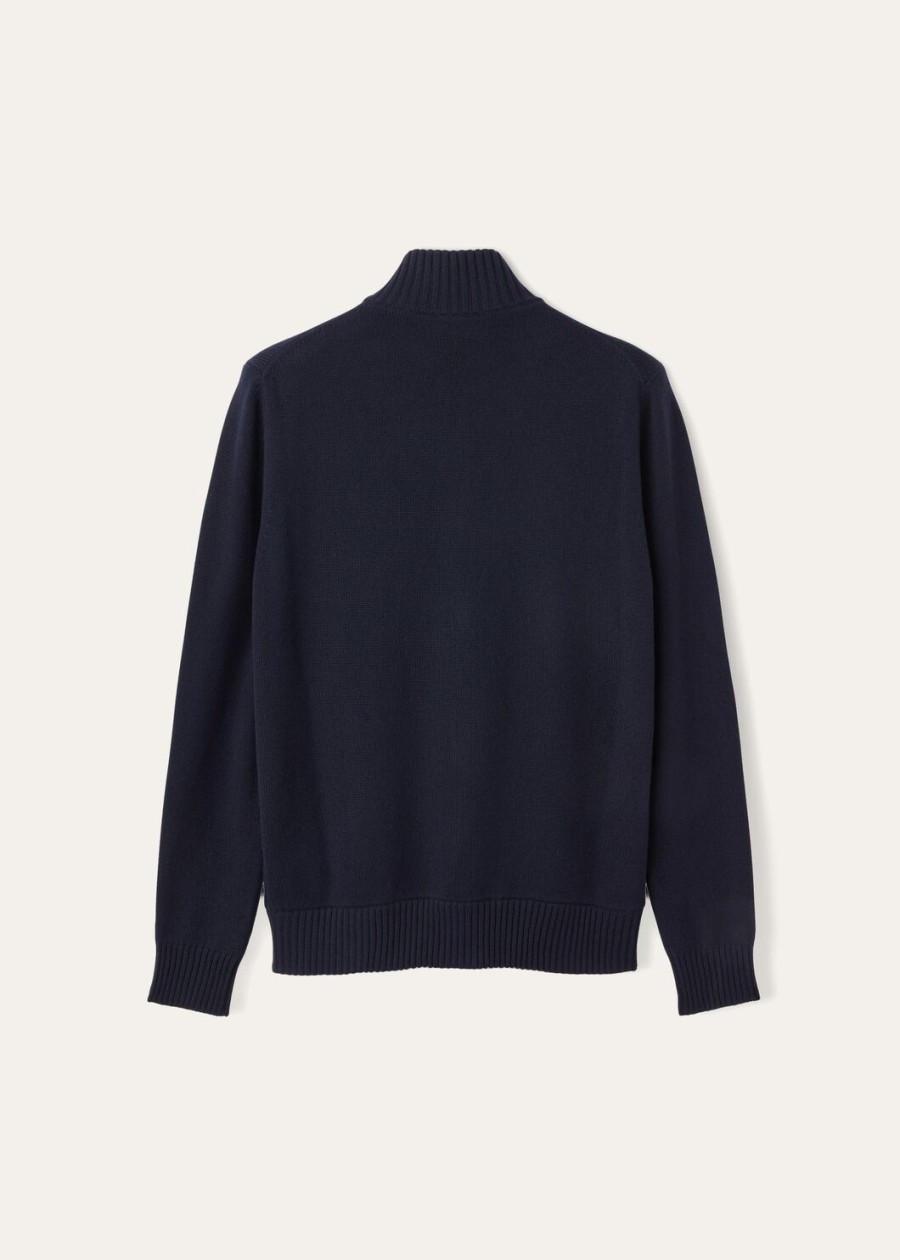 kurtka parksville bomber baby cashmere w kolorze granatowym
