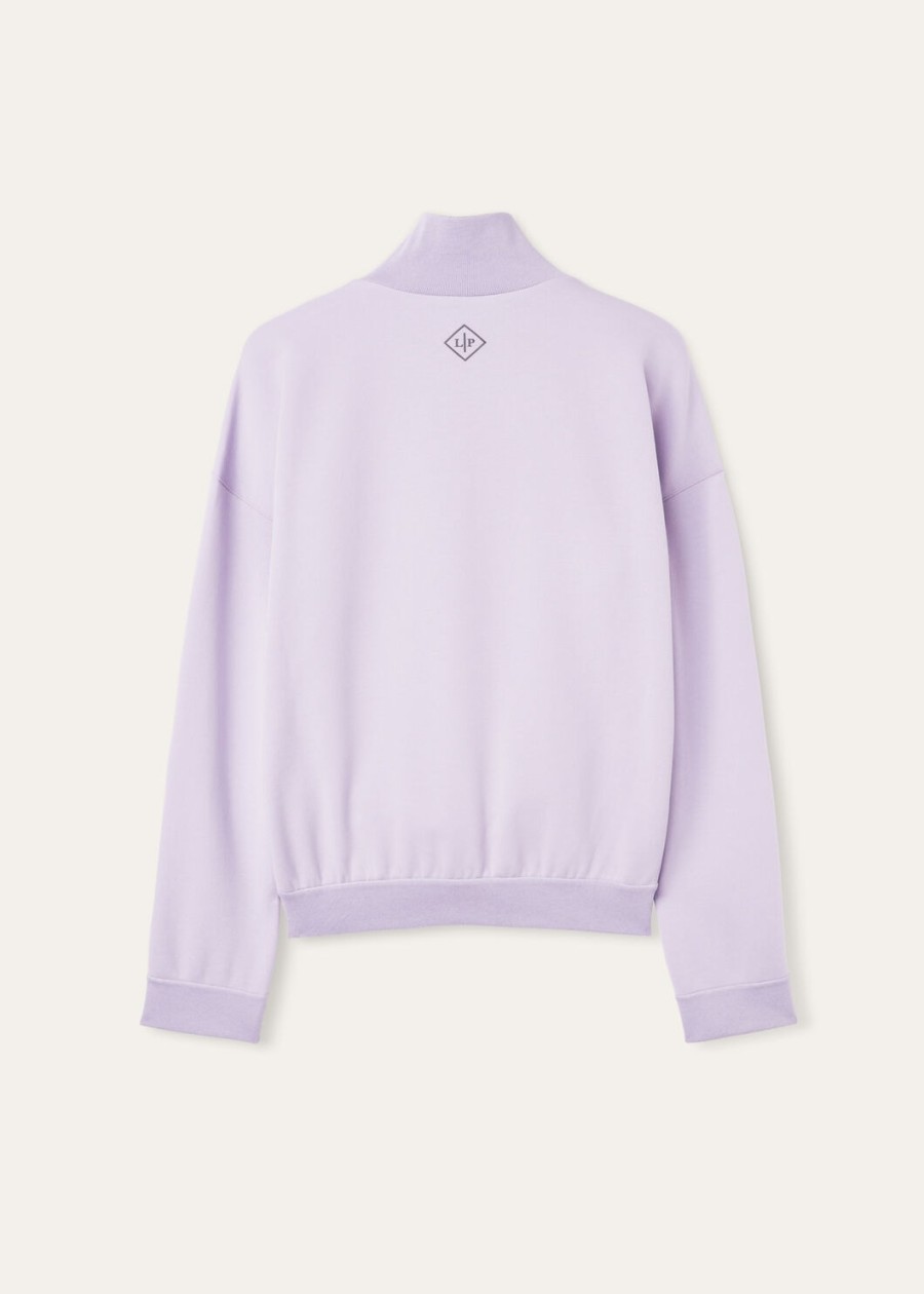 sweter larecchio cotton cashmere periwinkle