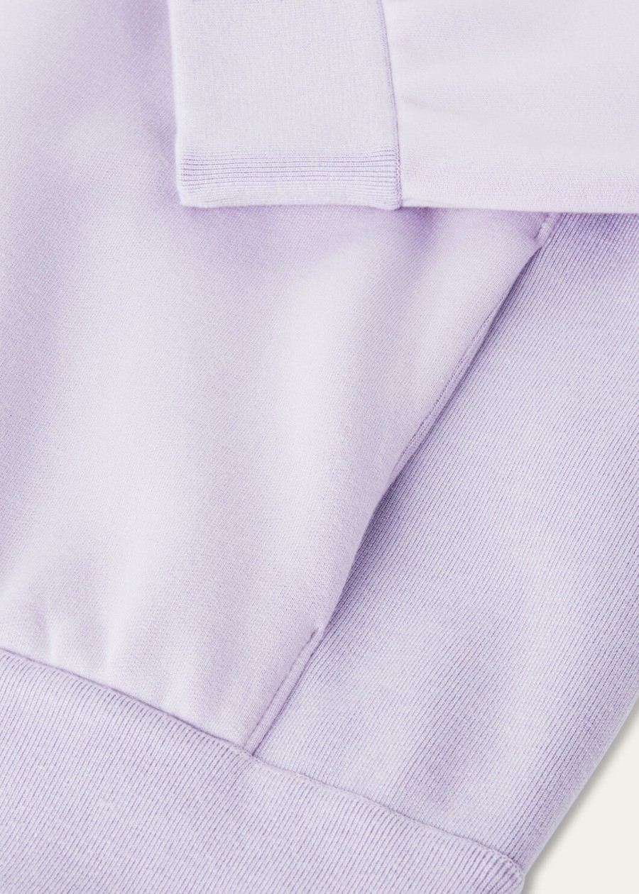 sweter larecchio cotton cashmere periwinkle