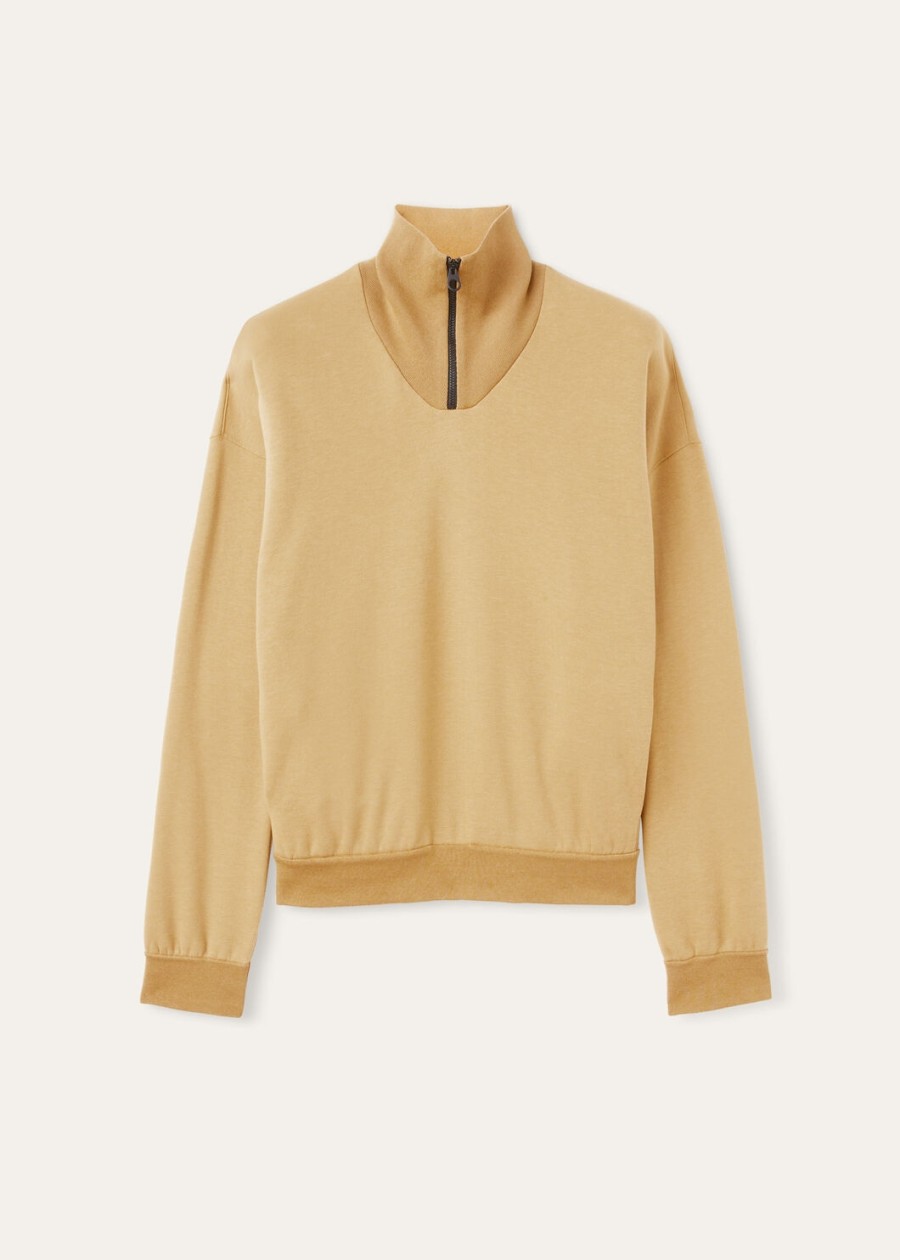 sweter larecchio z bawełny i kaszmiru golden carpentry