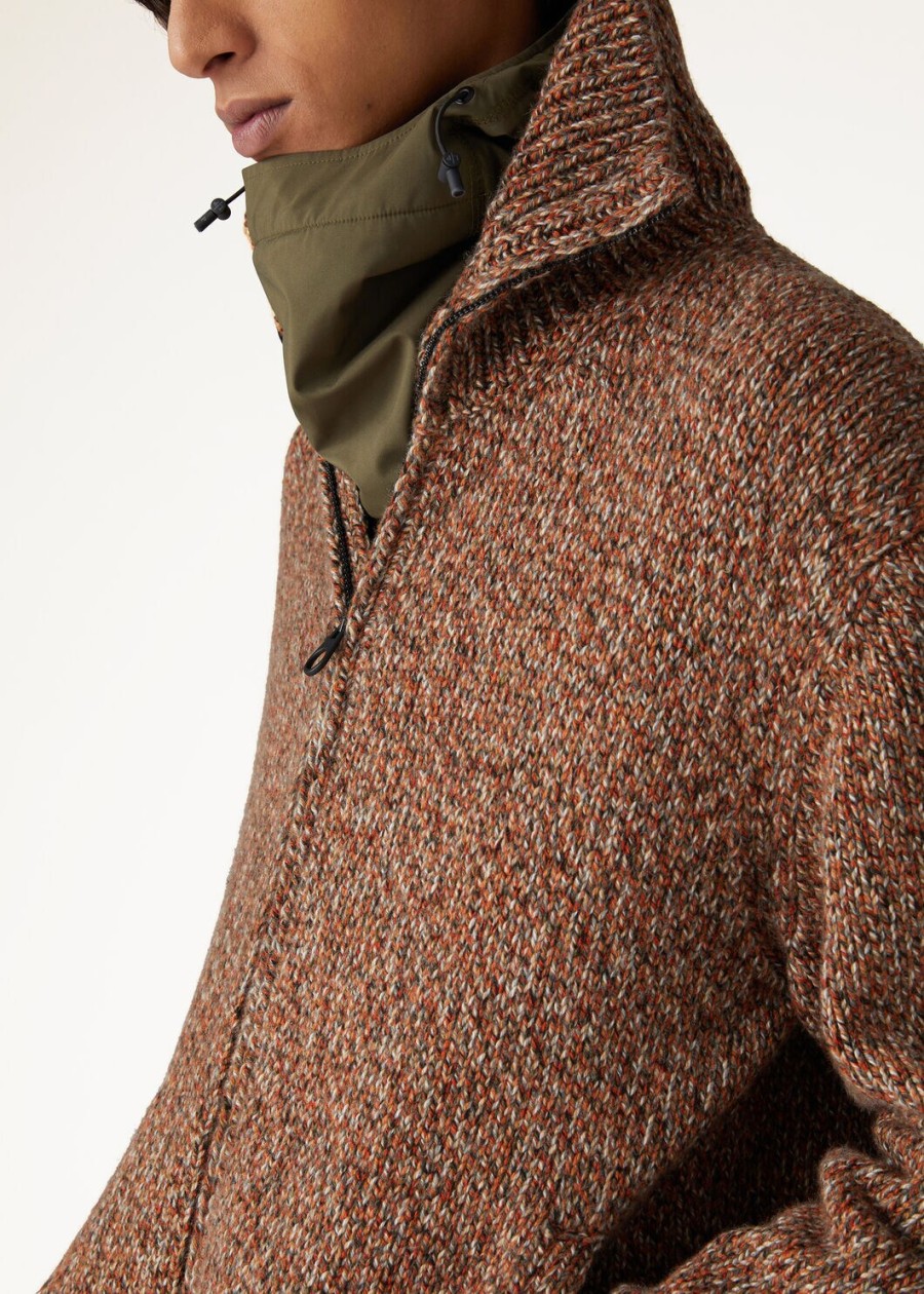 bellamonte bomber cashmere fancy ground