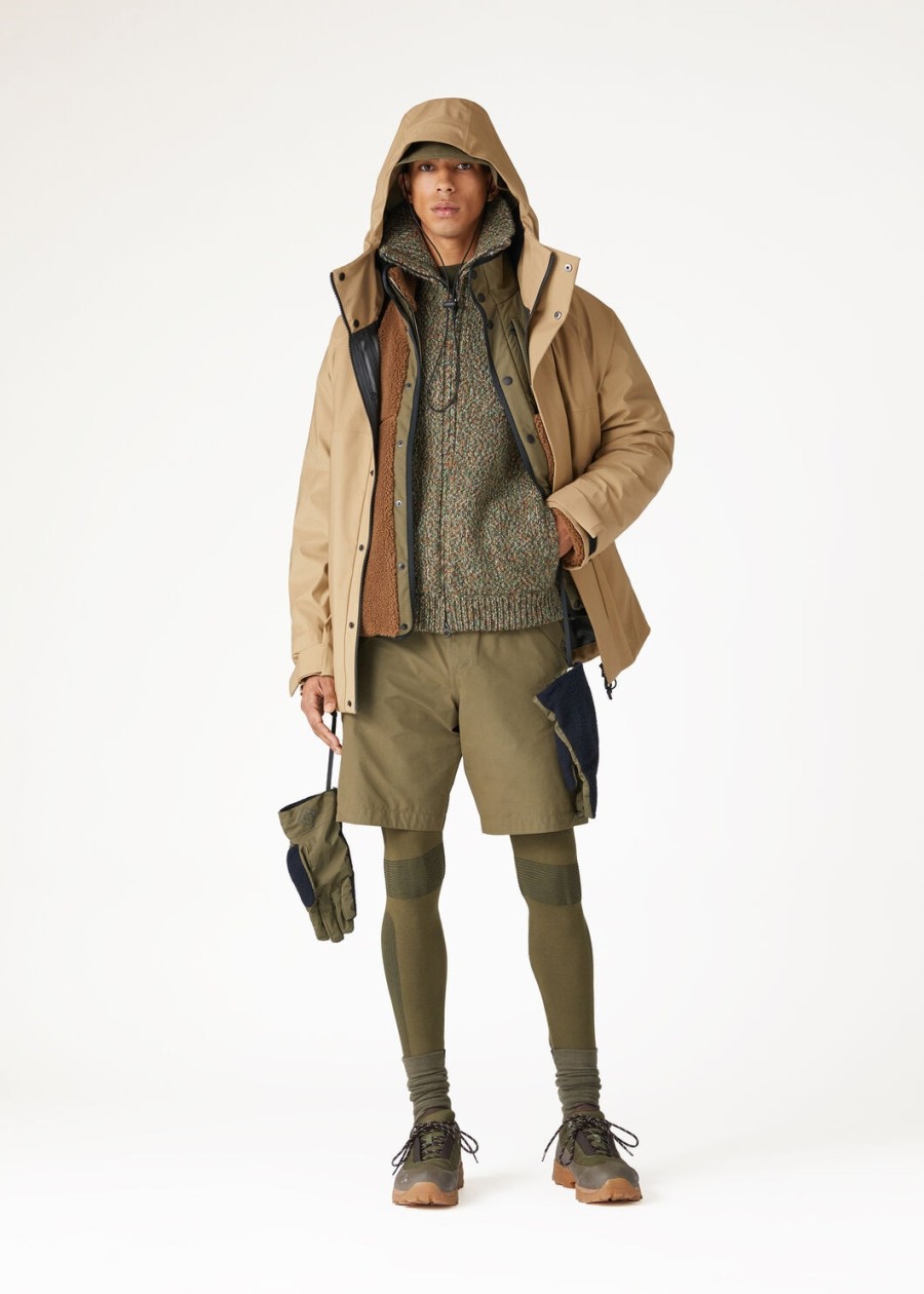 bellamonte cashmere bomber summer green