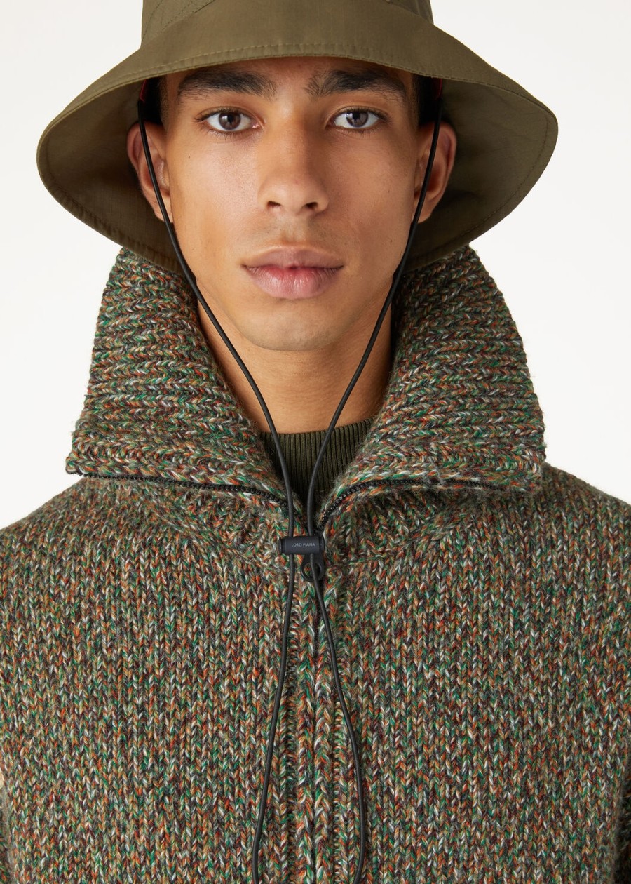 bellamonte cashmere bomber summer green