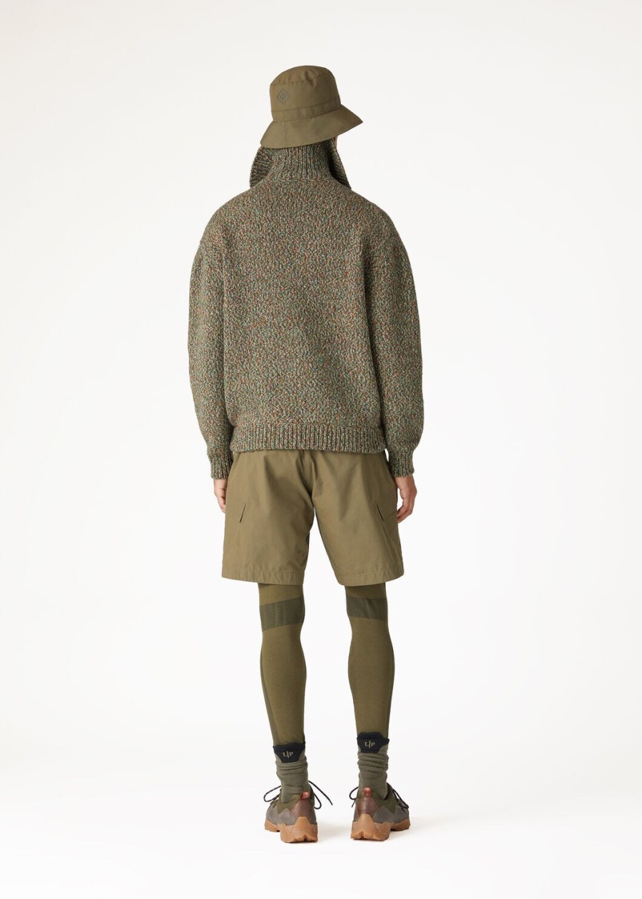 bellamonte cashmere bomber summer green